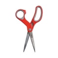 thumbnail image 4 of "Multi-Purpose Scissors, 8"" Long, 3.38"" Cut Length, Gray/red Straight Handle | Bundle of 10 Each", 4 of 6
