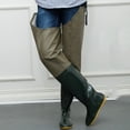 thumbnail image 4 of Pantalones vaqueros impermeables de pesca botas botas de agua de vadeo pantalones 41-44 41 Sunnimix Pantalones impermeables de la pesca, 4 of 7