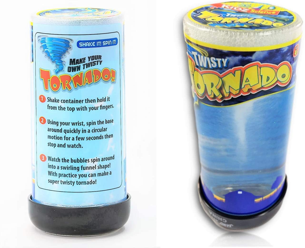 Ja-Ru Tornado Maker Toy-Make Your Own TwistyTornado-Autism Sensory Stress Relief 