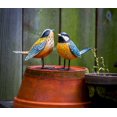 thumbnail image 3 of Ensemble de 2 Sculptures d'Oiseaux de Style Folklorique, 3 of 4