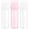thumbnail image 1 of Shisuyan Presse-Cheveux Professionnel Rose Plastique 3 Pcs 6.7x1.8In, 1 of 8