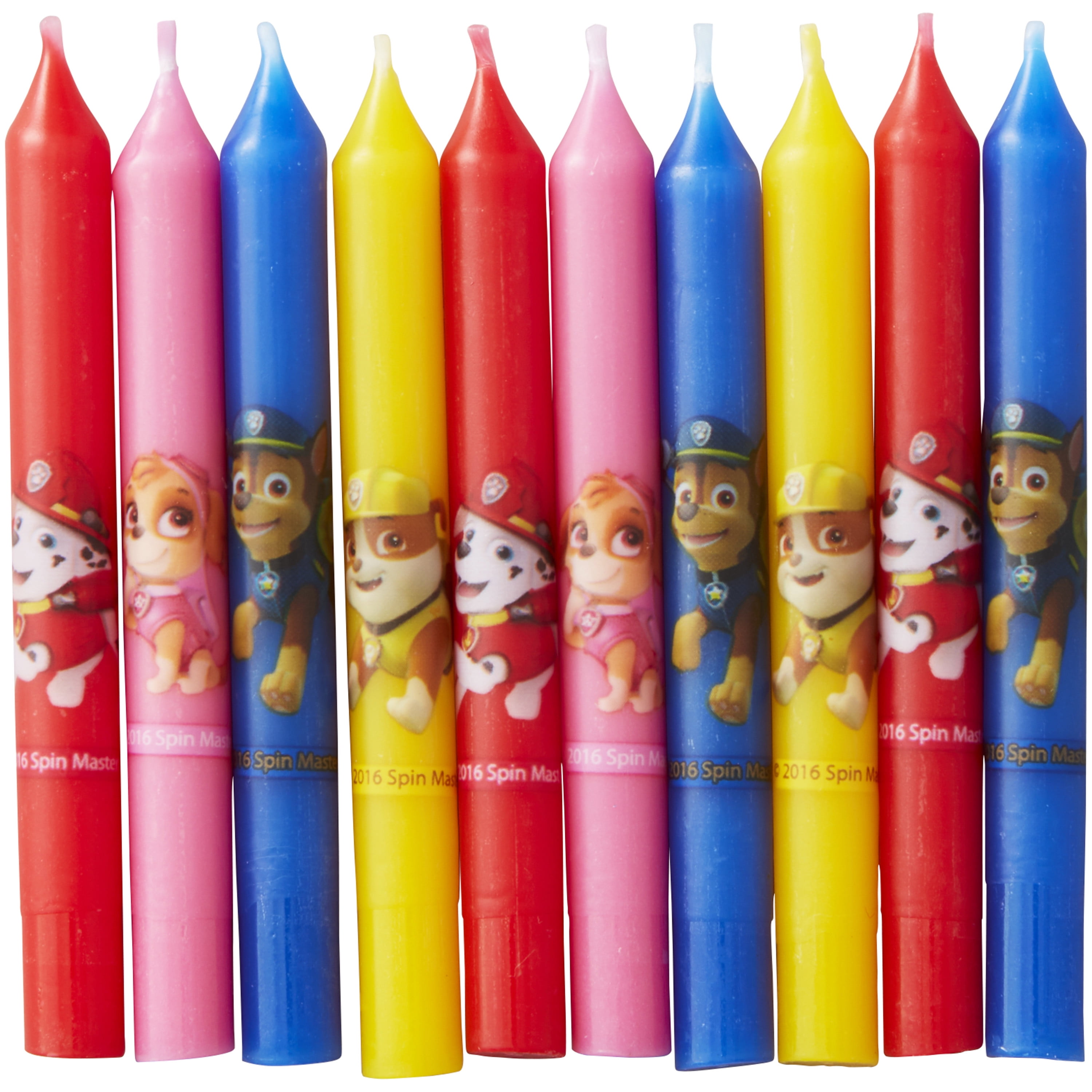 Wilton Nickelodeon Patrol Birthday Candles, 10-Count Walmart.com