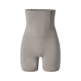 thumbnail image 3 of Women's Shapewear Shorts High Waisted Tummy Control Under Dress Shorts Seamless Butt Lifting Body Shaper Gray 2XL, 3 of 5