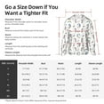 thumbnail image 5 of Lsque Funny Kawaii Unicorns Dancing UPF 50+ Lightweight Sun Protection Men's Women's Long Sleeve Shirt, Hoodie Performance -3X-Large, 5 of 9