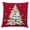 Red, variant on 18 x 18 in. LED Lights Christmas Tree Poly Filled Pillow, Red