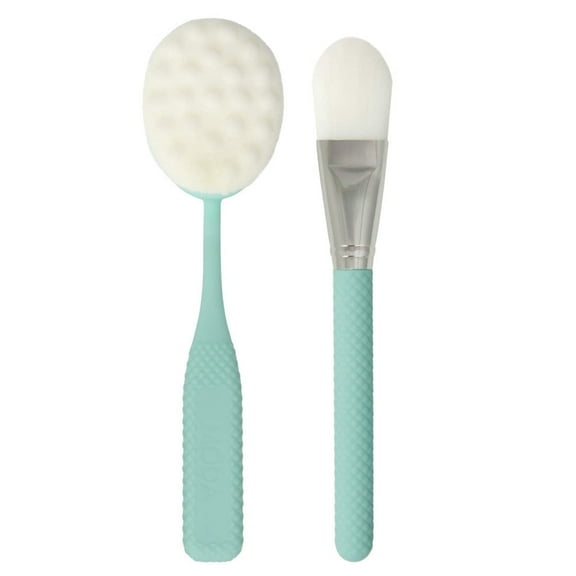 Moda Brush Spa Facial Treatment & Cleansing 2pc Brush Kit