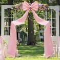 thumbnail image 3 of Rdhnmea 190cm Giant Bow Decoration Big Coquette Ribbon Bows for Wedding Engagement Birthday Party Backdrop Wall Home Christmas Decor, 3 of 9