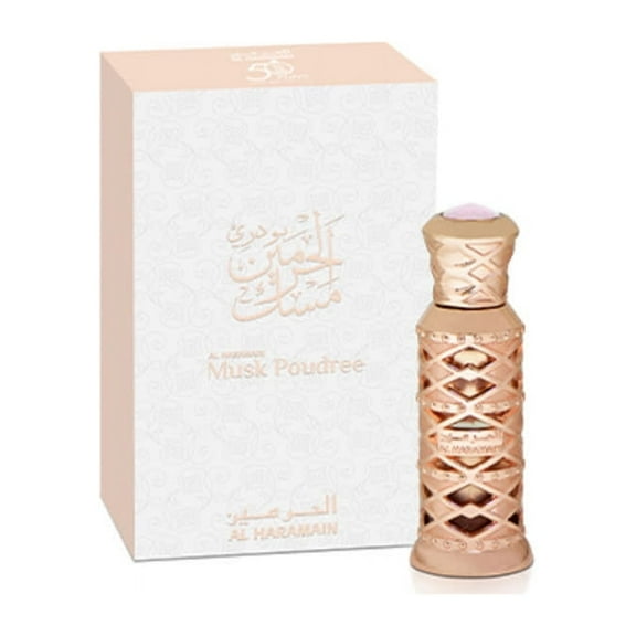 Al Haramain Unisex Musk Poudree Perfume Oil 0.4 oz Fragrances 6291100130085