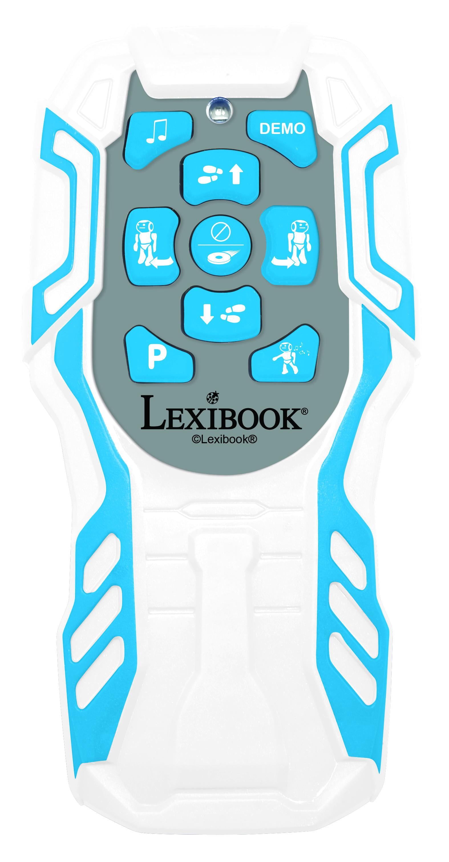 Lexibook, Powerman Shoot - My First Throwing-disc Robot, Programmable Remote Control Robot, Plays Music and Dances, Sound and Light Effects, 12 Foam Discs