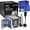 Silver, variant on MySmile LP233 Pro 800ml Countertop Electric Dental Water Flosser with 30PC Mouthwash & UVC Sterilizer Light, Power Oral Irrigator for Teeth Braces 6 Jet Tips, Silver