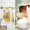 thumbnail image 7 of Cotton Bath Towels Soft Face Towel Absorbent Quick Dry Sunflowers Honey Bee 16"x28", 7 of 7