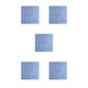 thumbnail image 1 of Inteprter Cinta de diamantes de imitación de cristal, pegatina autoadhesiva, suministros domésticos exquisitos para teléfono de coche, azul claro 8 pegamento termofusible 5piezas, 1 of 6