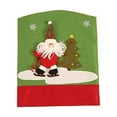 Christmas Decor Chair Covers Dining Seat Cover Santa Claus Home Party