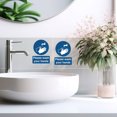 thumbnail image 2 of JIEMUCES Please Switch Off Lights When Leaving Signs Restroom Essential Notice Labels Wall Reminder Stickers for Bathroom Workplace Home Kitchen Decor, 2 of 7