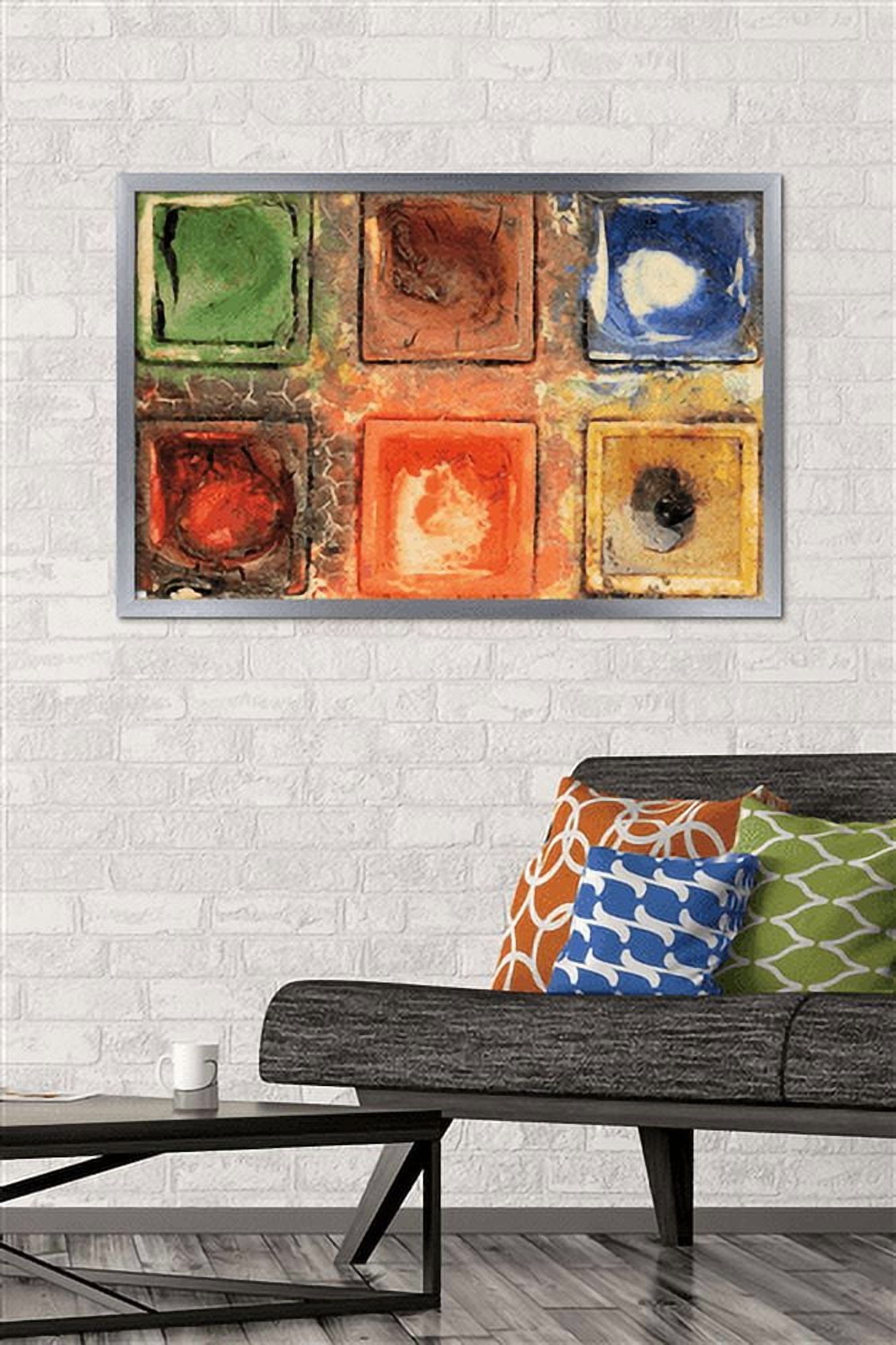 Tom Quartermaine - Lovely Old Paints Wall Poster, 22.375" x 34", Framed