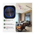 thumbnail image 1 of Self Powered Waterproof Door Night Light No Battery Smart 1 Button 2 Receiver,eu Plug Black, 1 of 5