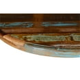 thumbnail image 3 of Pemberly Row 36" Round Reclaimed Solid Wood Pub Table in Multi-Color, 3 of 3