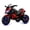 Red, variant on HappyToysWorldKids Electric Motorcycle 3 Wheels, Ride On Toy with App Control & Music, Light-Up Wheels for Boys Girls Ages 3-8, Battery Powered Motorbike with Safety Training Wheels