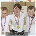 thumbnail image 3 of 12 Pack Gold Silver Bronze Trophy Medals for Awards,Olympic Style Medal Bulk for Kids and Adults- Prizes for Competitions Ceremonies Events and Celebrations,2 Inches, 3 of 9