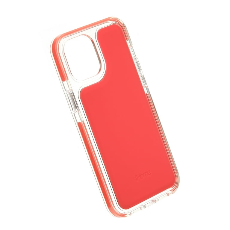 iHome Velo Silicone Impact Case, iPhone 13 Pro Max, Coral