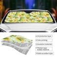 thumbnail image 5 of Disketp Windshield Sun Shade, Car Sun Shade For Front Window Cartoon Dinosaurs Sunshades Sun Visor Protector Blocks Uv Rays Foldable, 5 of 9