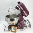 thumbnail image 5 of Batidor plano de repuesto para KitchenAid 4.5-5 cuartos Mezcladores de soporte de cabeza inclinable 18/8 accesorios de acero inoxidable, sin revestimiento, apto para lavaplatos, 5 of 5