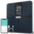 thumbnail image 1 of Scales for Body Weight and Fat, Lepulse Large Display Weight Scale, High Accurate Body Fat Scale Digital Bluetooth Bathroom Scale for BMI, Heart Rate, 15 Body Composition Sync with Fitness App, 1 of 9