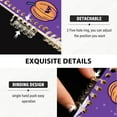 thumbnail image 3 of FORMRS 1-Subject Spiral Notebook 8" x 5" College Ruled 60 Refillable Sheet A5 Hard Cover, 2 Pack, Halloween Purple Ghosts, 3 of 7