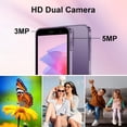 thumbnail image 2 of Mini 4G Unlocked Smartphone, 3.0" HD Screen, 3GB RAM 32GB ROM, 2600mAh, Dual SIM, Face ID GPS Compact Cell Phone for Kids & Travel, 2 of 7