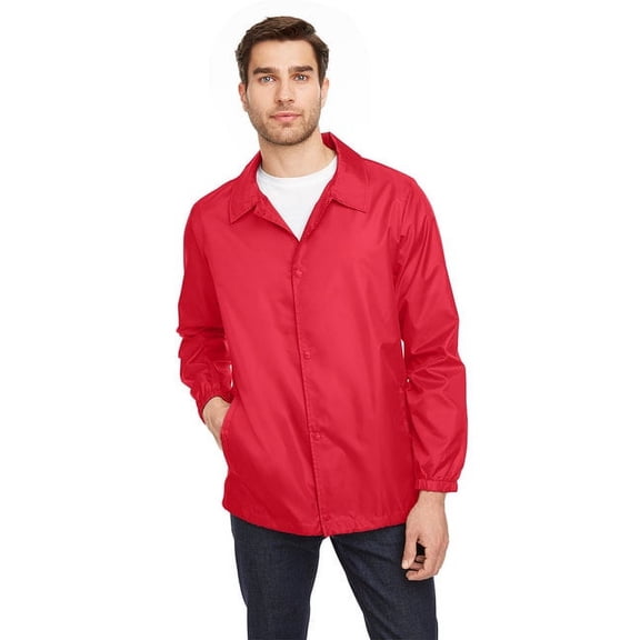 Adult Zone Protect Coaches Jacket - SPORT RED - M