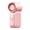 Pink#019, variant on Portable Handheld Fan, Mini Personal Cooling Fan with 3 Speeds, Quiet USB Rechargeable Desk Fan, Lightweight Dual-Tone Design for Office, Travel, Commuting, Outdoor Activities