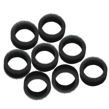 TropicAqua Cat Water Fountain Round Sponge Filters for 84oz/2.5L Stainless Steel Pet Dog Drinking Fountain Replacement Foam Filters (Pack of 8)