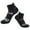 Black, variant on Men's Seasonal Low Top Sports Socks for Sweat Absorption and Casual Leisure Comfort