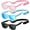 3 Packs Pink + Blue + Black, variant on & Sunglasses with Strap, UV400 Protection for Boys & Girls 0-24 Months, 3 Pack