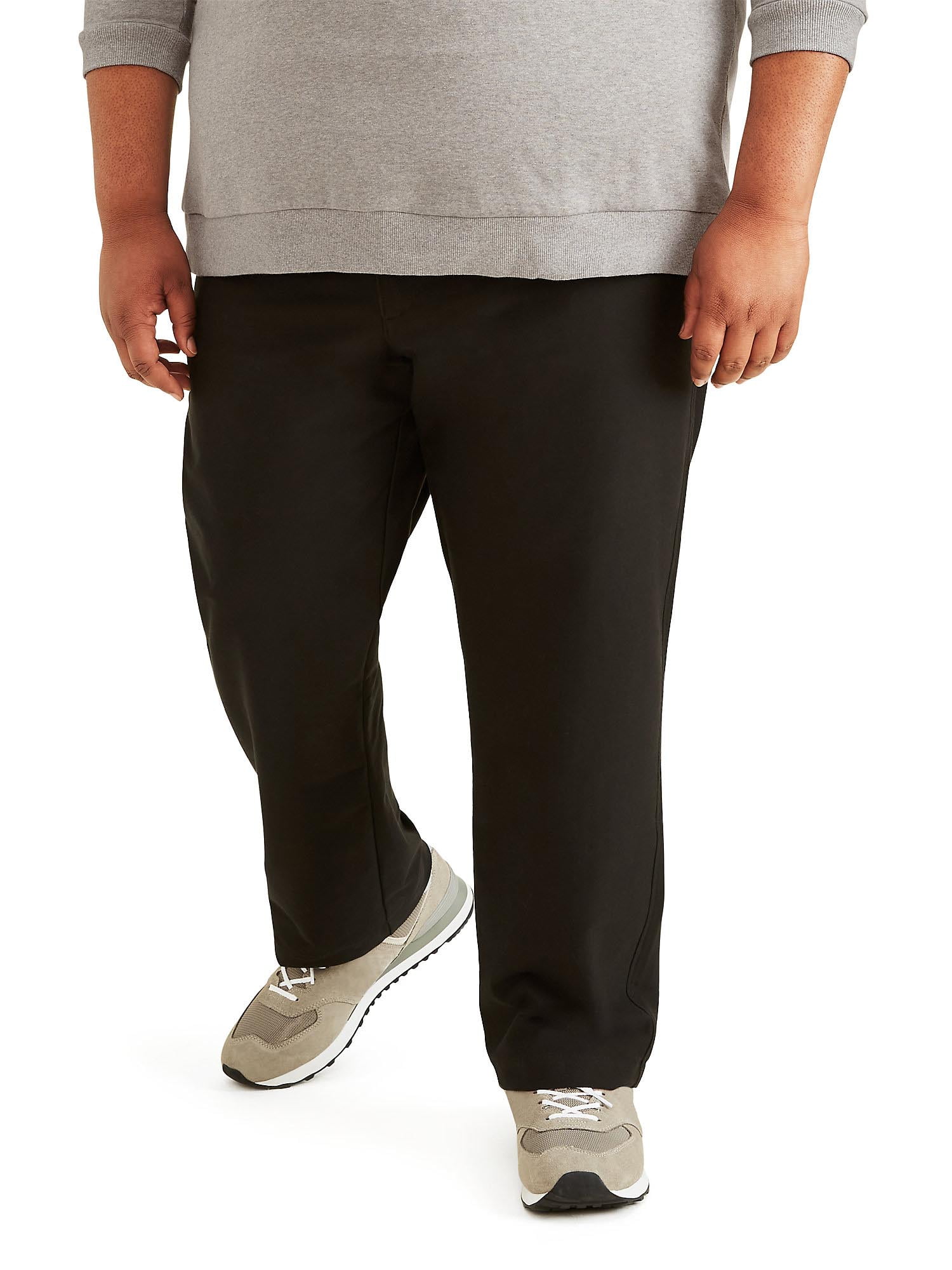 Vierde vroegrijp Scheiden Dockers Men's Big & Tall Straight Fit Smart 360 Knit Comfort Knit Chino  Pants - Walmart.com