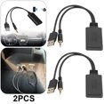 thumbnail image 1 of Receptor Compatible Con Dientes Adaptador Cable Radio Aux para Coche Azul, 1 of 7