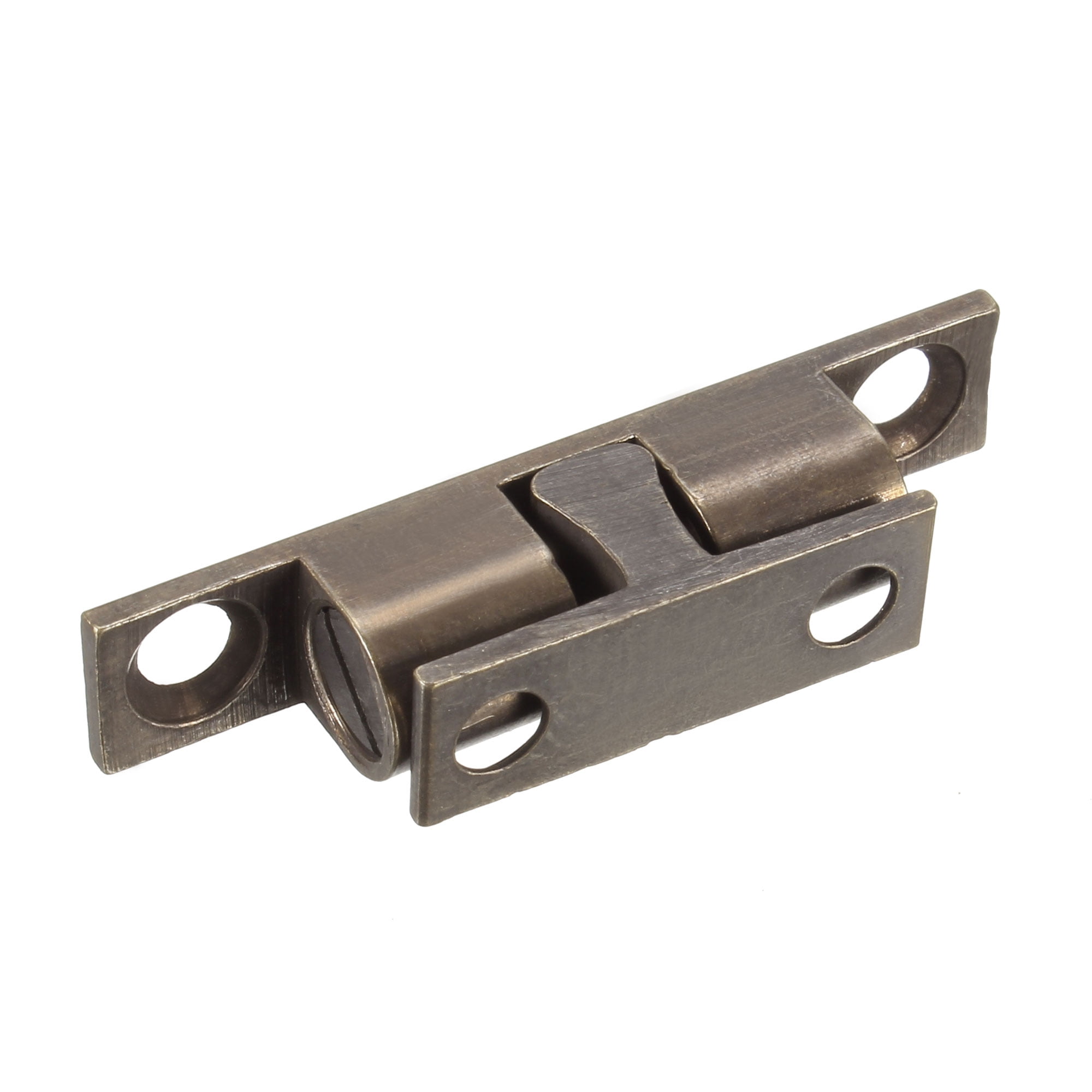 Door Closet Brass Double Ball Catch Tension Latch 60mm Length