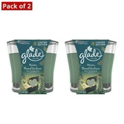 Glade Triple Wick Candle - Warm Flanel Embrace - Pack of 2