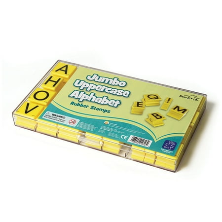 Educational Insights Alphabet Rubber Stamps Jumbo - Uppercase 1