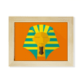 thumbnail image 1 of Ancient Egypt Pattern Pharaoh Desktop Photo Frame Picture Art Decoration Painting 6x8 inch, 1 of 3