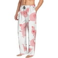 thumbnail image 2 of Daiia Kawaii Pigs Men's Sleep Pant with Pockets and Drawstring,Pajama Pants-Large, 2 of 9