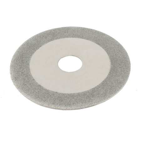 Unique Bargains 100mm x 20mm Diamond Particles Cutting Disc Silver Tone for Rotary