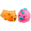 JigglyDoos Series 1 Orange Bear & Pink Unicorn Squeeze Toy 2-Pack