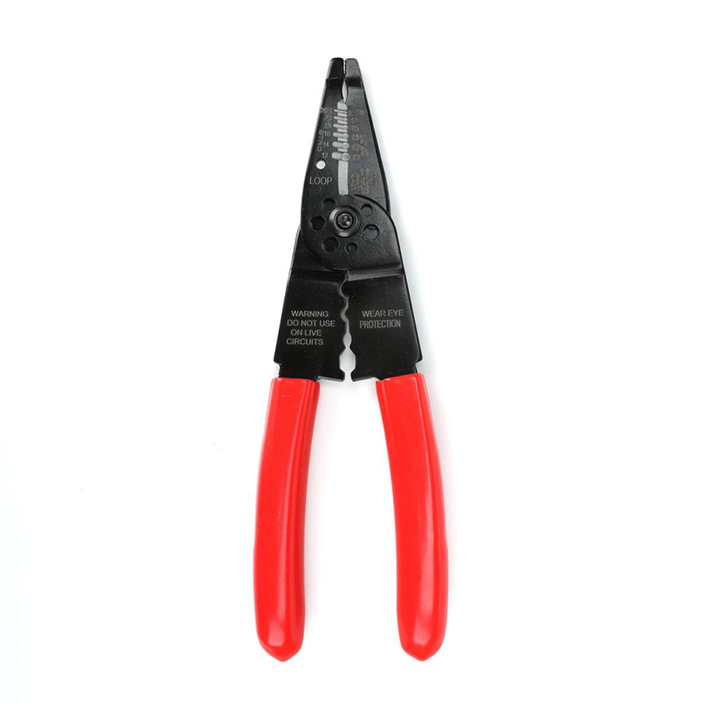 7'' Automatic Cable Wire Stripper Crimper Crimping Tool Adjustable Plier Cutter 