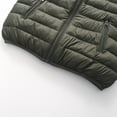 thumbnail image 5 of LIaqionyy Boys Puffer Jacket Lightweight Winter Warm Quilted Zip up Closure Coat Hooded Outerwear with Pockets, 5 of 6