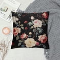thumbnail image 2 of ARISTURING  Cushion Throw Cover Colorful Blooming Rose Flower Watercolor for Home Decor,Pillow Cases for Couch Bedroom Living for Boy Girl, 2 of 5