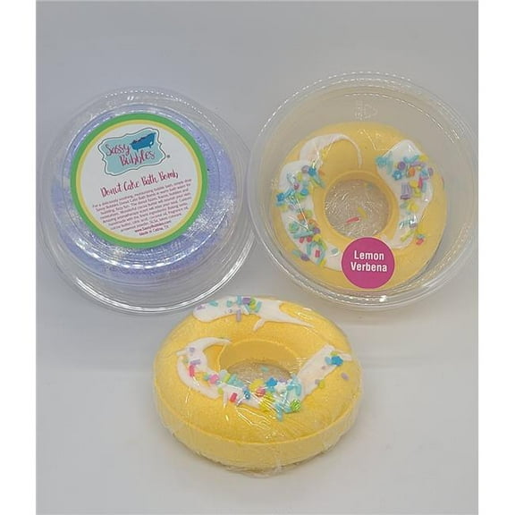 Lemon Verbena Bath Bomb Donut