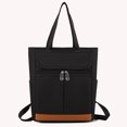 thumbnail image 1 of Mochila para computadora para mujer, mochila escolar de gran capacidad, Bolso de viaje para estudiantes (negro), 1 of 5