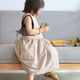 thumbnail image 3 of Delantal de algodón para niños Apuakthei, estilo japonés, para pintar ropa de casa, suave y cómodo, para niñas y niños, 3 of 6