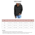 thumbnail image 4 of Sudadera de mujer, sudadera con capucha y cordón para mujer, sudadera de color puro para mujer, sudadera para mujer, materiales de la mejor calidad, 4 of 5